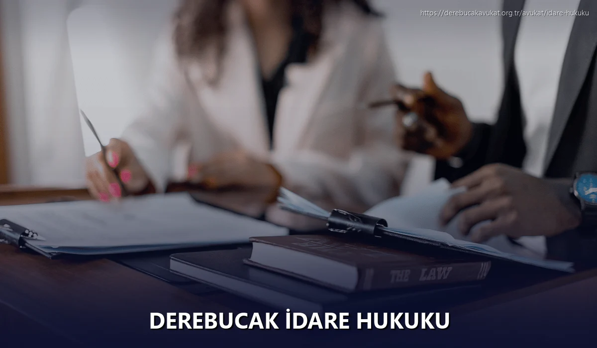 Derebucak İdare Hukuku